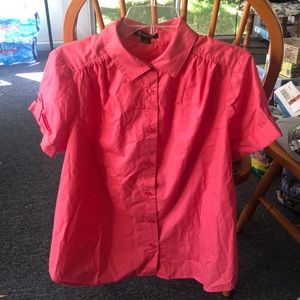 ROAMAN'S SHIRT SIZE 16W BRIGHT PINK